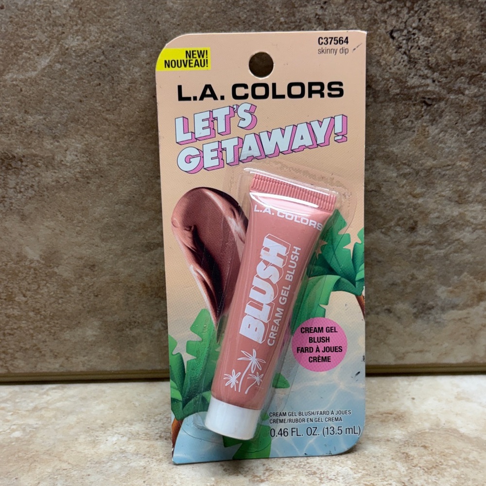 L.A. Colors Let’s Getaway Cream Gel Blush Flushed With Envy